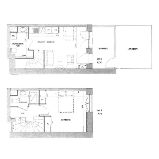  Annonces NEUVILLE : Appartement | LYON (69005) | 58 m2 | 390 000 € 