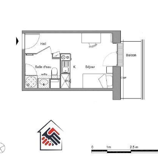  Annonces NEUVILLE : Appartement | LYON (69002) | 19 m2 | 124 064 € 
