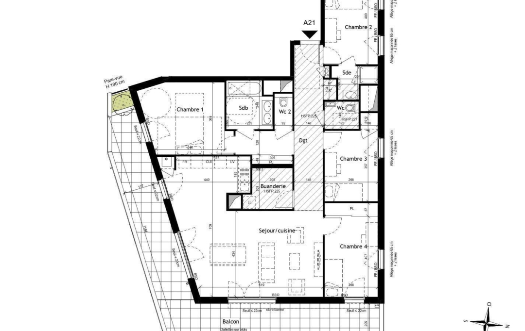 Annonces NEUVILLE : Apartment | LYON (69009) | 130 m2 | 610 000 € 
