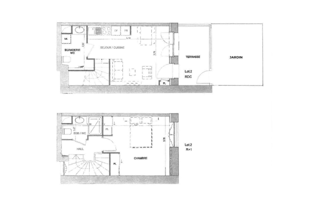 Annonces NEUVILLE : Apartment | LYON (69005) | 58 m2 | 390 000 € 