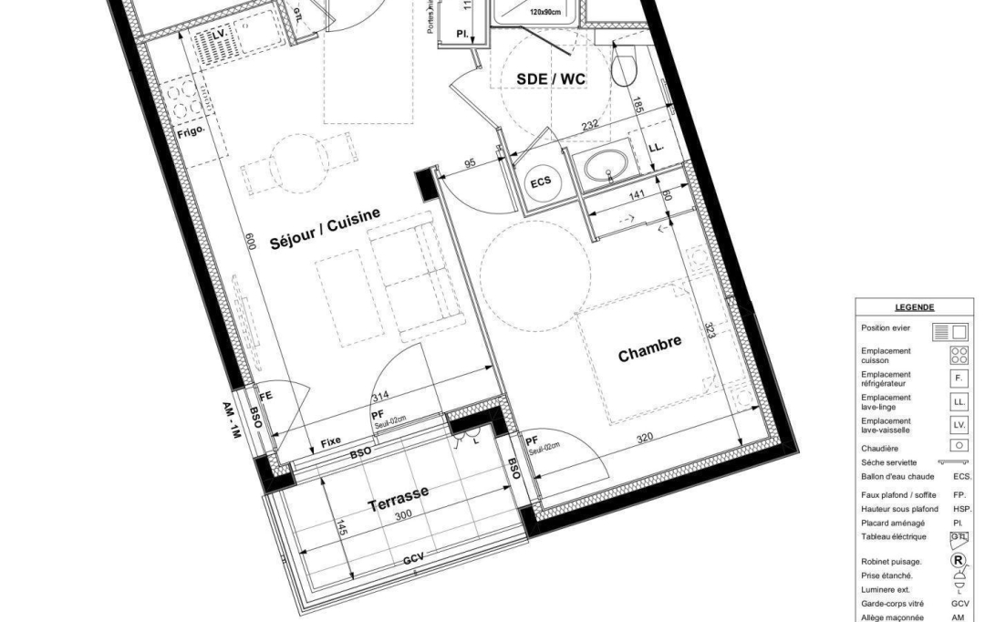 Annonces NEUVILLE : Apartment | LYON (69003) | 41 m2 | 320 000 € 